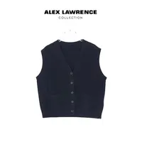 ALEXLAWRENCE/埃里克斯劳伦斯女士针织马甲1601063