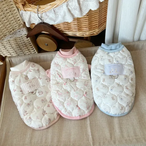 双面可穿加厚保暖秋冬季狗狗衣服猫咪背心马甲防寒衣服小中型犬