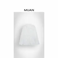 木岸MUAN：《罗密欧衬衫》定制100棉气质高级简约衬衫女CQ-DG3-9044
