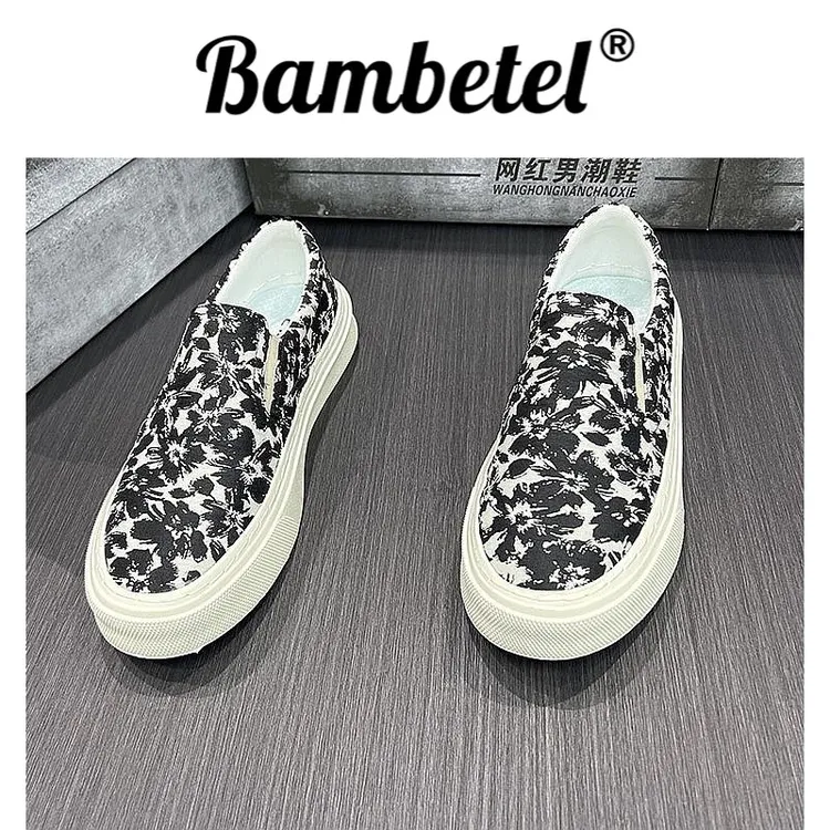 Bambetel有脚感还养眼!板鞋一脚蹬乐福鞋轻便薄款男鞋