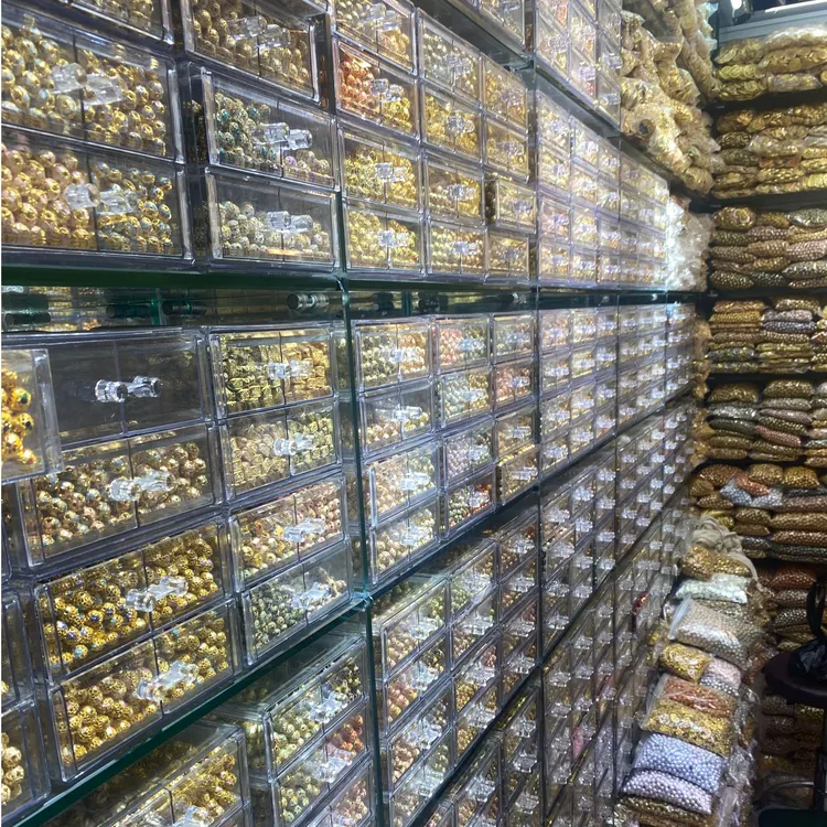 合金珐琅手链 手工DIY饰品配件铜铪金纯铜镀沙高保色手链手串