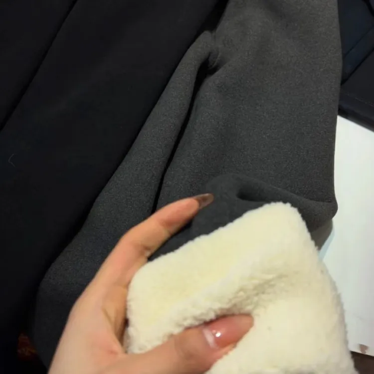 羊羔绒显瘦打底裤