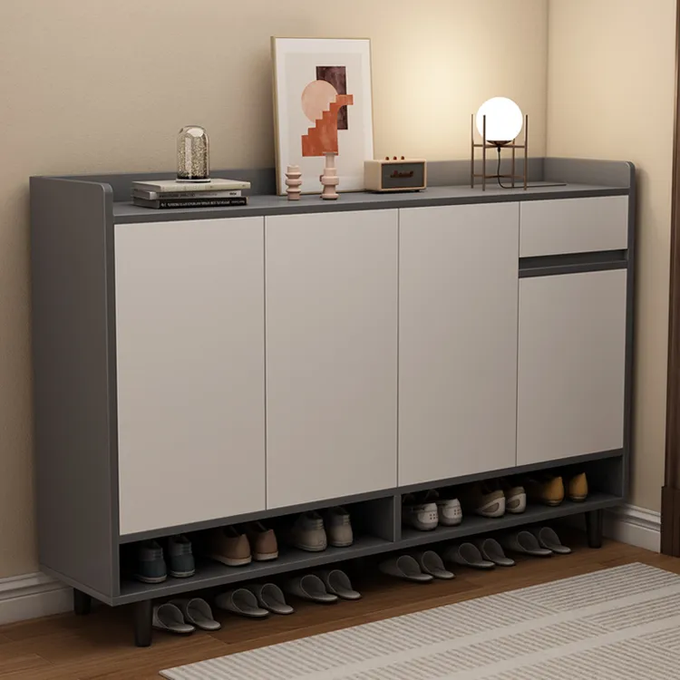鞋柜门口家用大容量入户门玄关柜收纳柜楼道阳台经济型储物柜鞋架