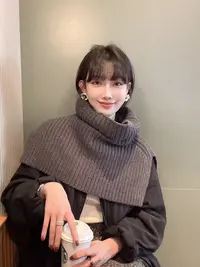 【Winnie】围脖大披肩 秋冬氛围感搭配单品