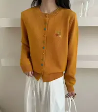 2025新款时尚亮色彩扣小上衣