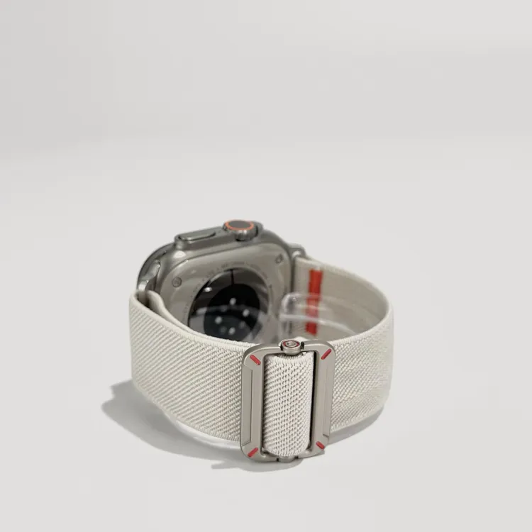 编织工装尼龙适用苹果S11手表带10AppleWatch8i76ultra3249mm运动