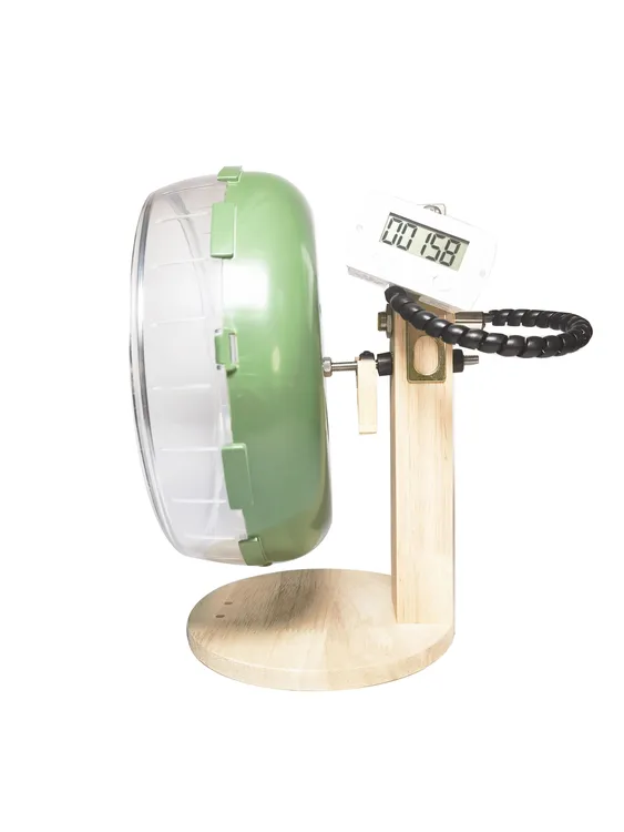 仓鼠跑轮21cm大跑轮跑轮计数器静音DIY跑轮仓鼠玩具娱乐可拆卸