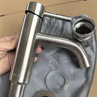 H003   304不锈钢面盆水龙头家用卫生间冷热混水单台盆龙头