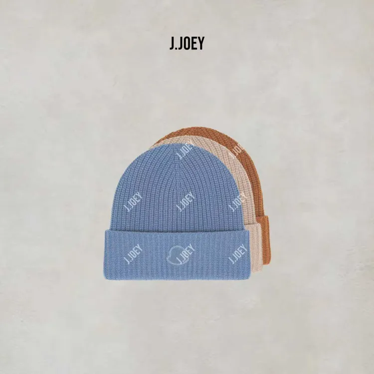 J.JOEY "100羊毛"简约时尚单品纯色圆顶冷帽 C501101