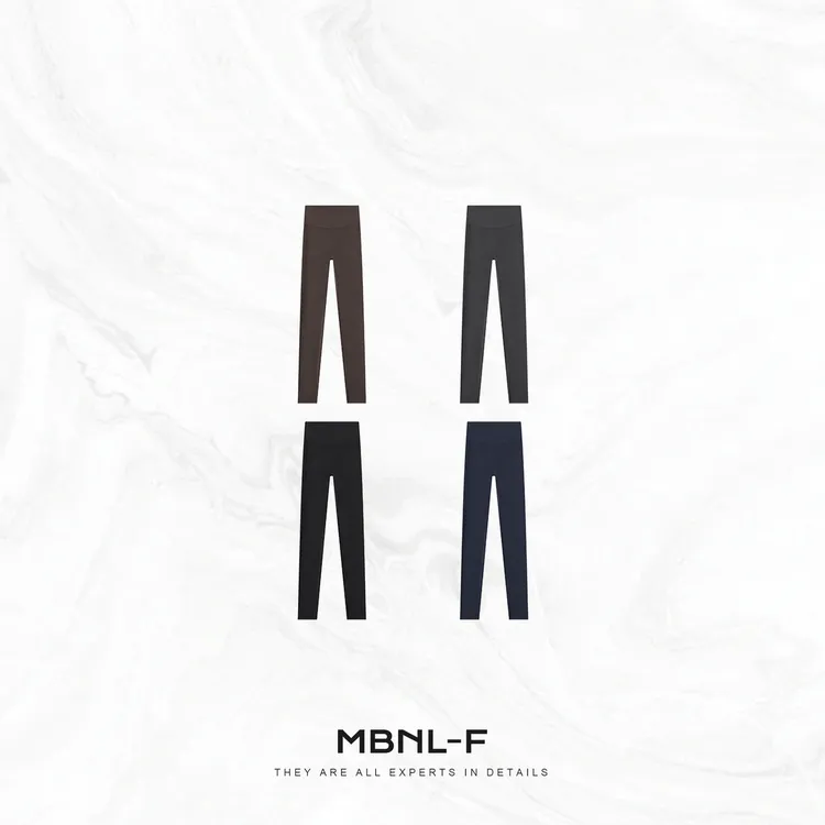 MBNL-F“奶皮瑜伽裤” 日常舒适休闲塑形瑜伽长裤 秦磊XM-XKZ5687