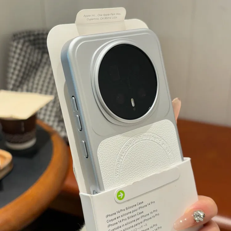 月光白荔枝纹适用荣耀magic8简约轻奢高级感8Pro带磁吸防摔手机壳