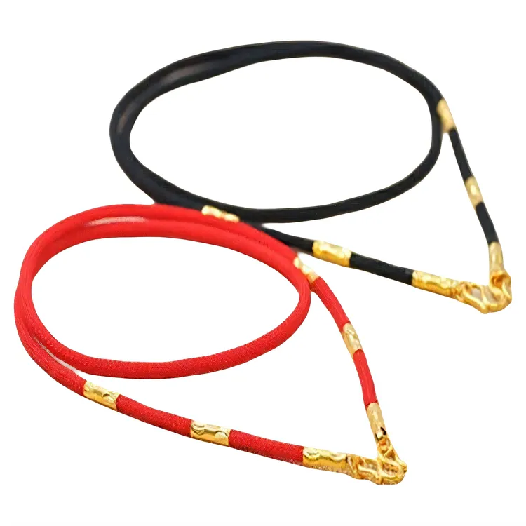 高档正品手工编织旋转吊坠挂绳玉佩玉坠项链绳挂脖绳配件绳子黑色