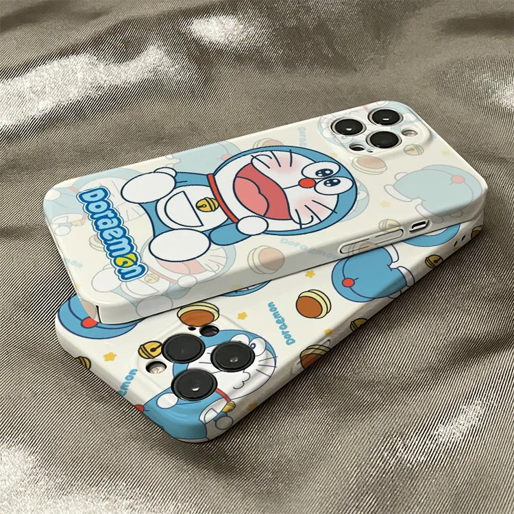 【可爱叮当猫】适用苹果16promax手机壳iphone13/4防摔15全包菲林壳