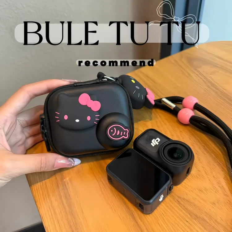 高颜值可爱KT猫大疆osmo nano收纳包运动相机DJI保护套配件硬壳