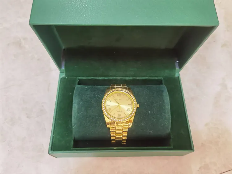 首饰盒/箱 新疆西藏包邮男士金色镶嵌轻奢简约