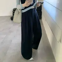 韩系慵懒直筒裤250053