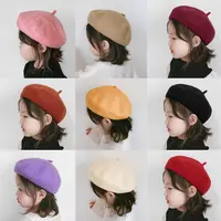 儿童贝雷帽春秋款女童八角帽南瓜帽冬季宝宝画家帽子潮小女孩小孩