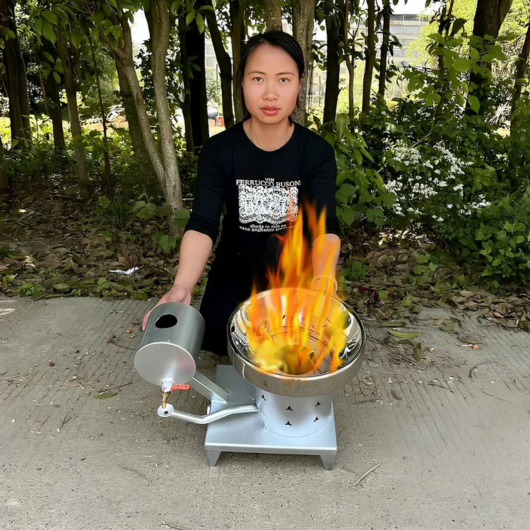 新型无烟废机油炉猛火炉气化燃烧炉蔬菜大棚养殖场修理厂炉子户外