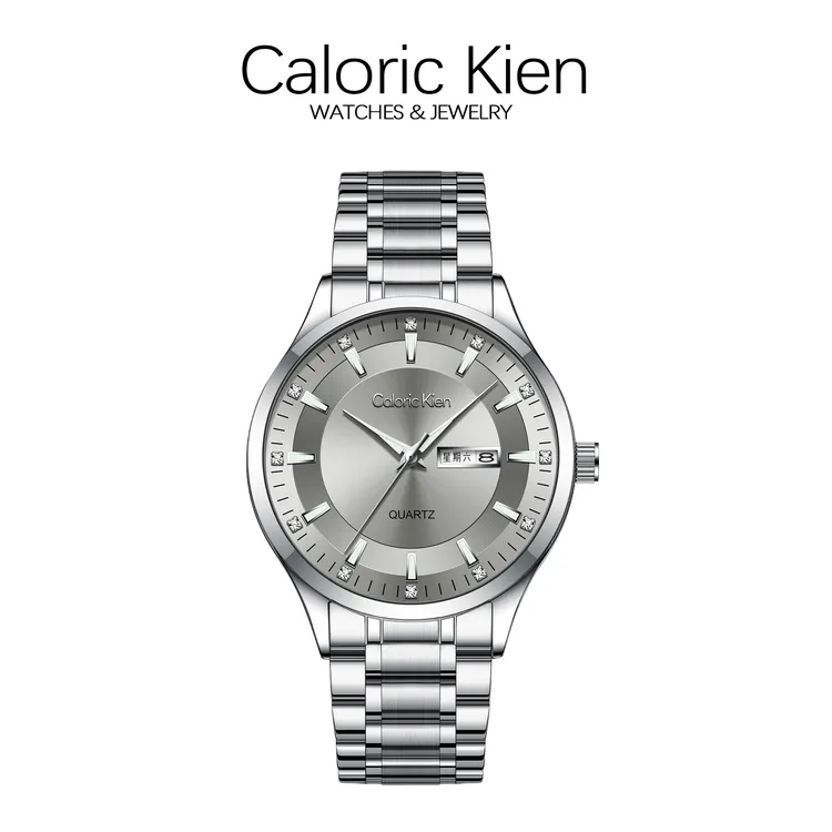 Caloric Kien【官方正品】手表男双日历刻字2026新款男士手表送男友商品图