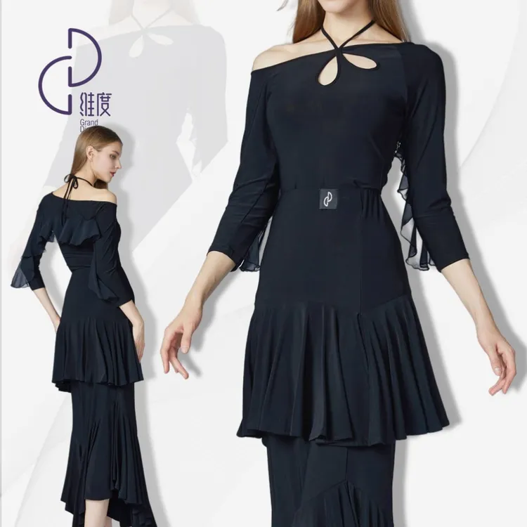 【维度舞服】Y224原创设计女士上衣摩登舞拉丁舞广场舞