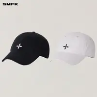 SMFK十字徽章工装棒球帽 H0001B6 街头设计感复古经典简约百搭
