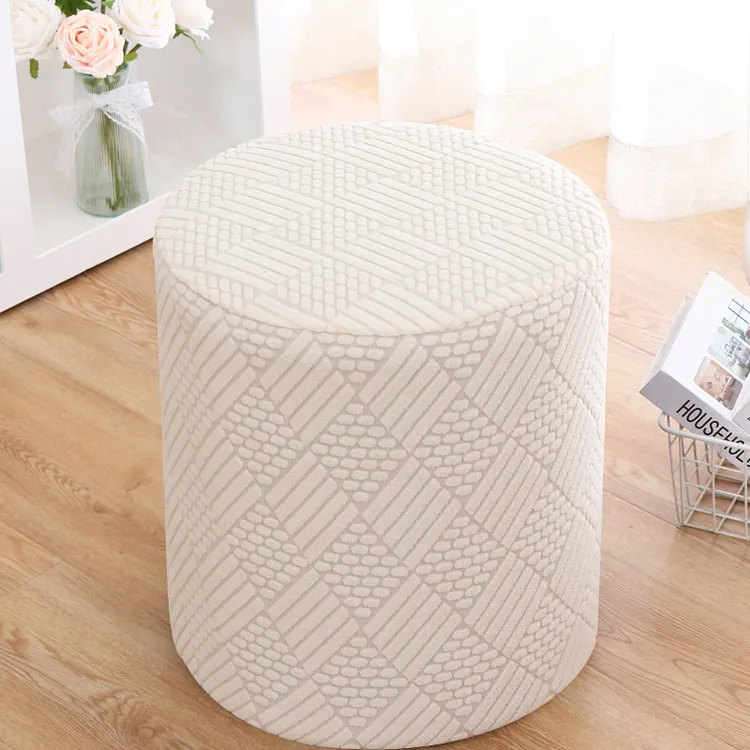 多色通用凳套罩圆形全包弹力方形蘑菇凳套小凳套凳子套椅套板凳套