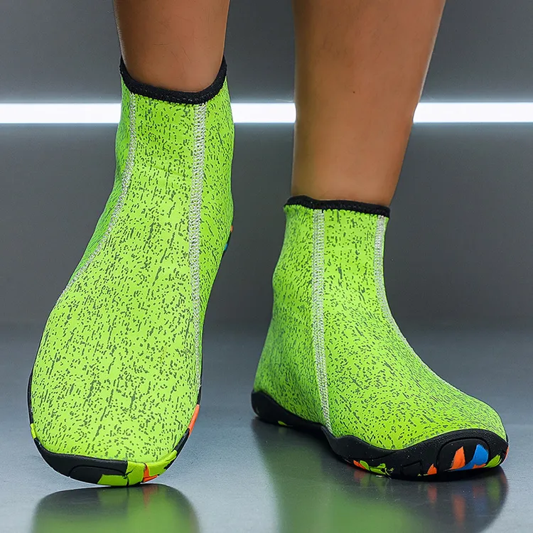 高帮软底涉水鞋防滑赤足溯溪鞋高帮休闲鞋