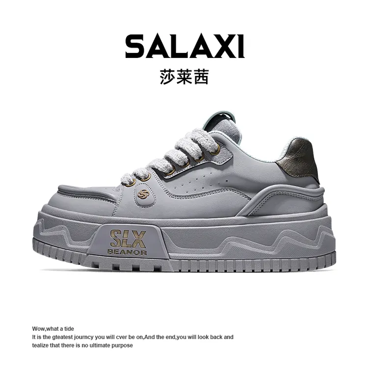 SALAXI/莎莱茜 25冬潮流百搭板鞋时尚舒适透气运动休闲鞋S25ZM579