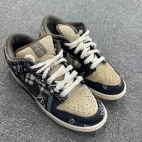 42码 95新 TS x Nike dunk SB 腰果花 球鞋