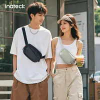 inateck斜挎包腰包轻便肩包休闲潮流运动户外简约时尚便携包男女