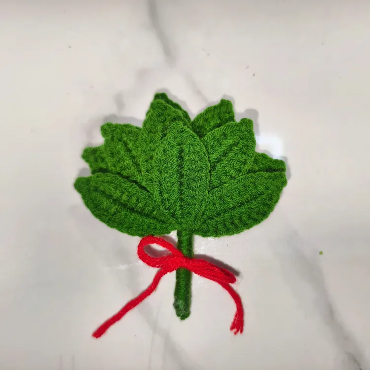 柚子叶去晦气手工钩织钥匙挂绳书包汽车挂饰成品发货