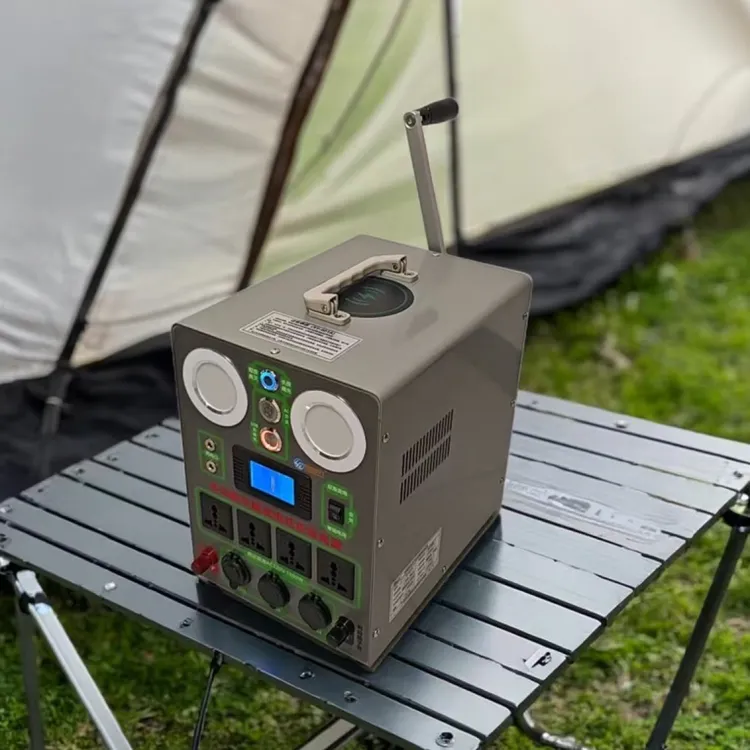 户外露营应急防灾大功率220伏手摇发电机