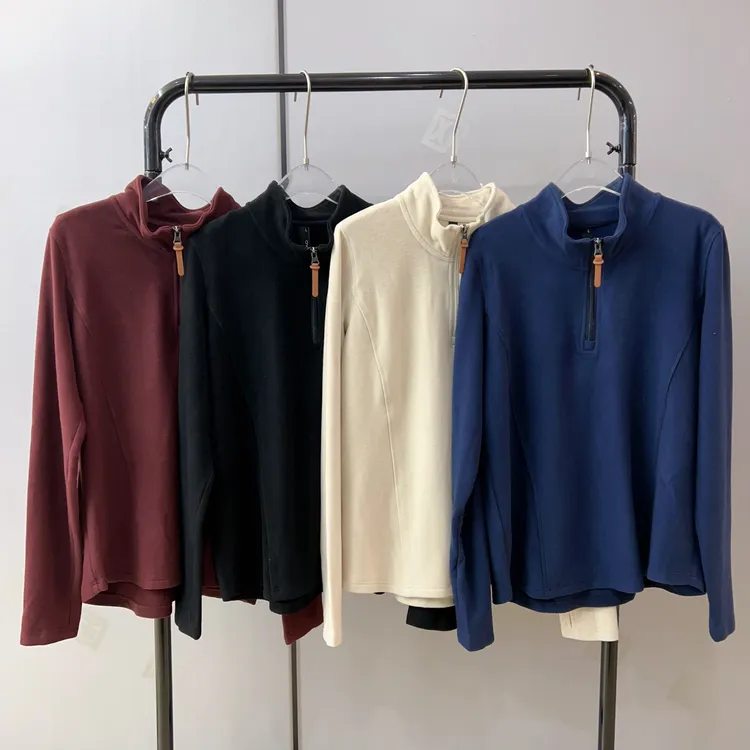 水淼25秋冬新款1875-休闲时尚-立领拉链小衫