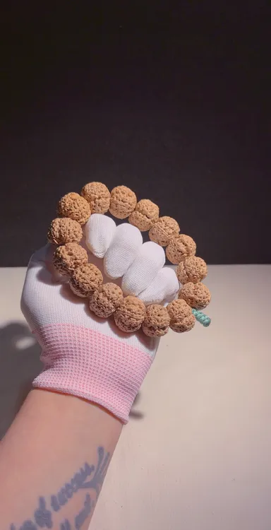 尼泊尔大金刚安娜产区极致五星蜂窝大金刚手串