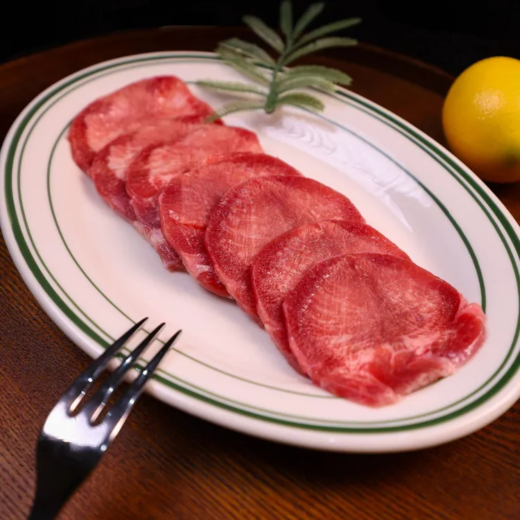 谷饲500天精修原切黑牛牛舌