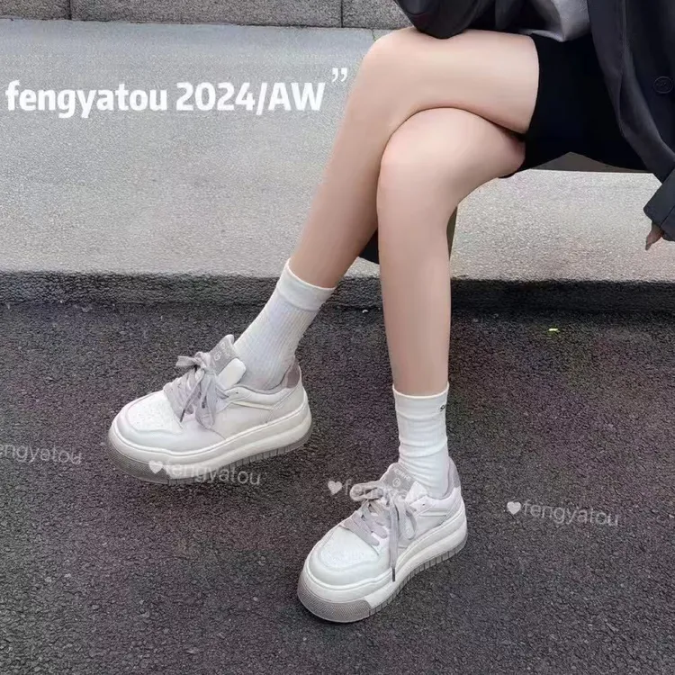 加厚底小白鞋（号码偏小建议拍大一码）