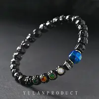 龙虎山【承天•水起】椰蒂无相8mm左右-满天星-精工男女同款