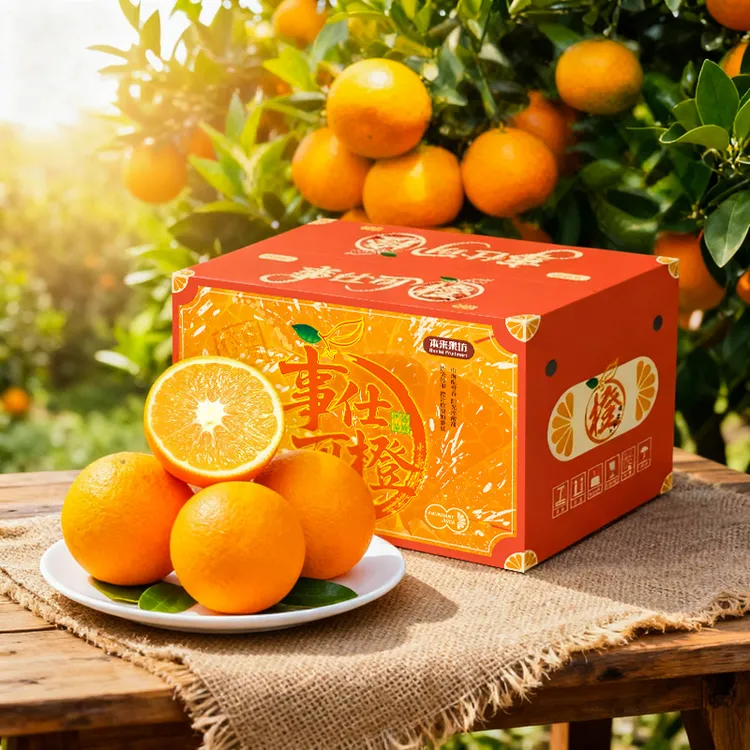 【本来果坊】江西赣南脐橙 5斤 单果70-75/75-80/80-85mm顺丰/京东