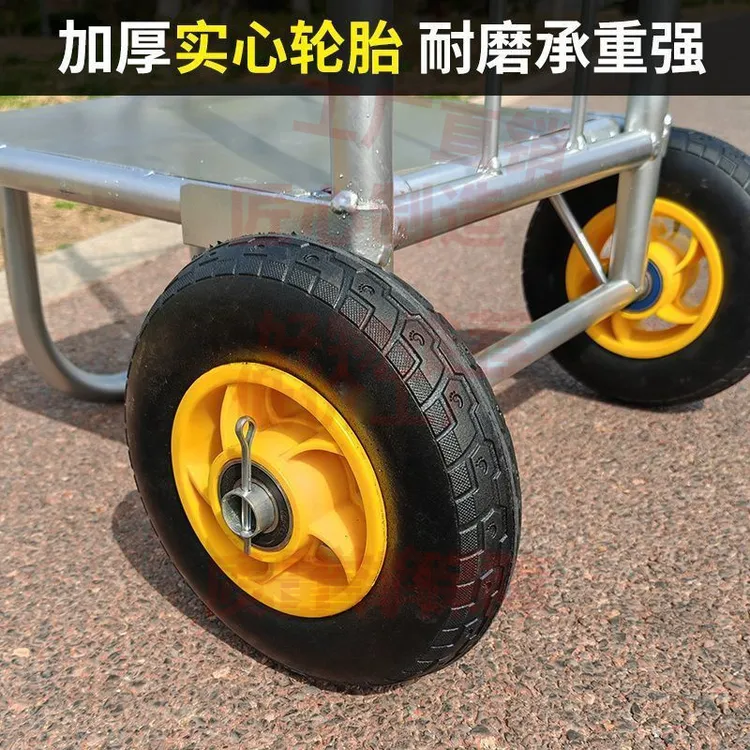 全能可搬运撑袋器灌袋器收玉米稻谷支撑架带轮子粮食装袋神器