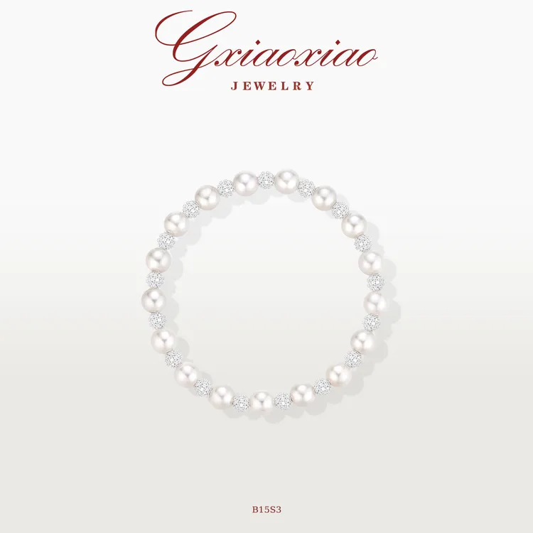 G XIAOXIAO 镀K金 气质轻奢高级优雅精致百搭手链 B15S3