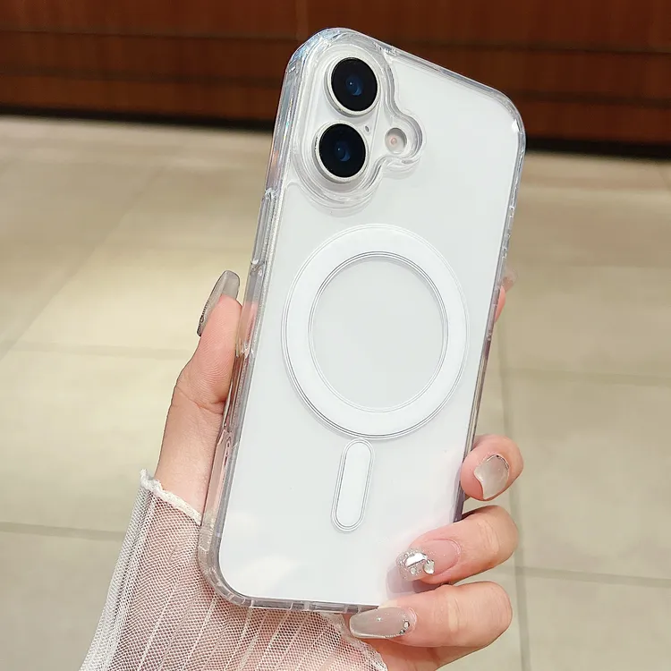 Magsafe磁吸适用新款苹果17手机壳iphone17promax/16防摔15透明壳