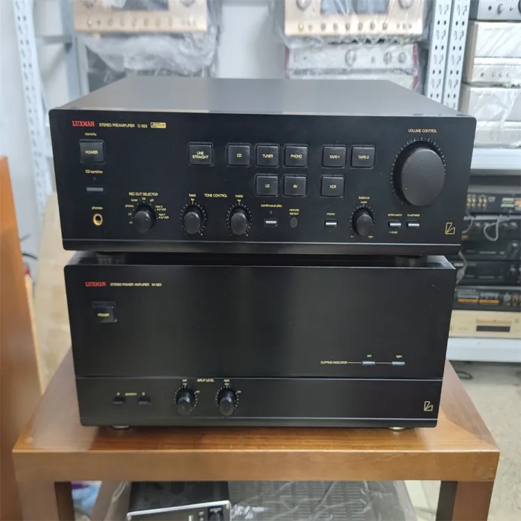 9新  力士C383、M383前后级功放 二手不支持7天退货