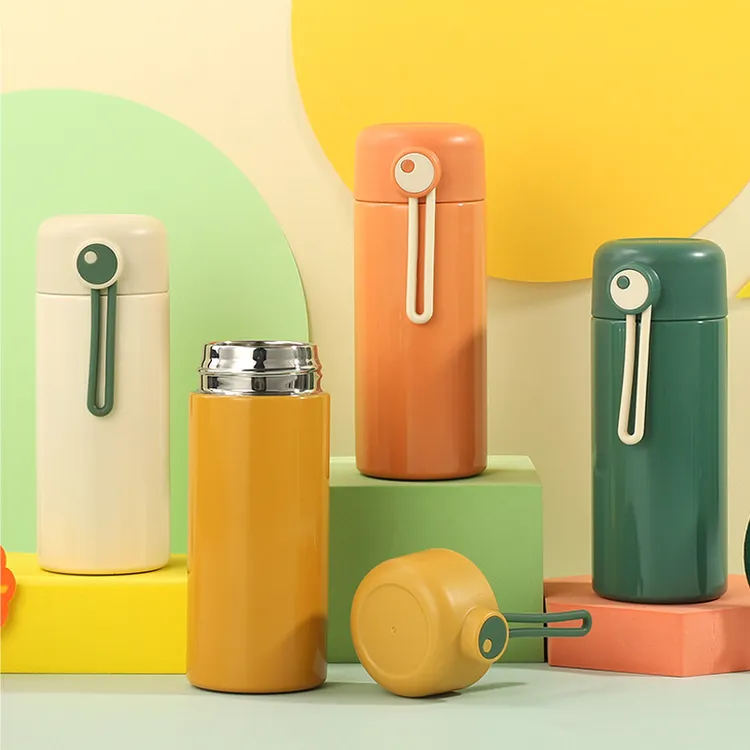 时尚学生保温杯网红手提创意小巧316新款迷你水杯随身杯可爱便携