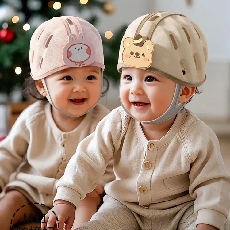 2025防摔神器宝宝护头防摔帽婴幼儿学步学爬儿防撞帽透气安全帽