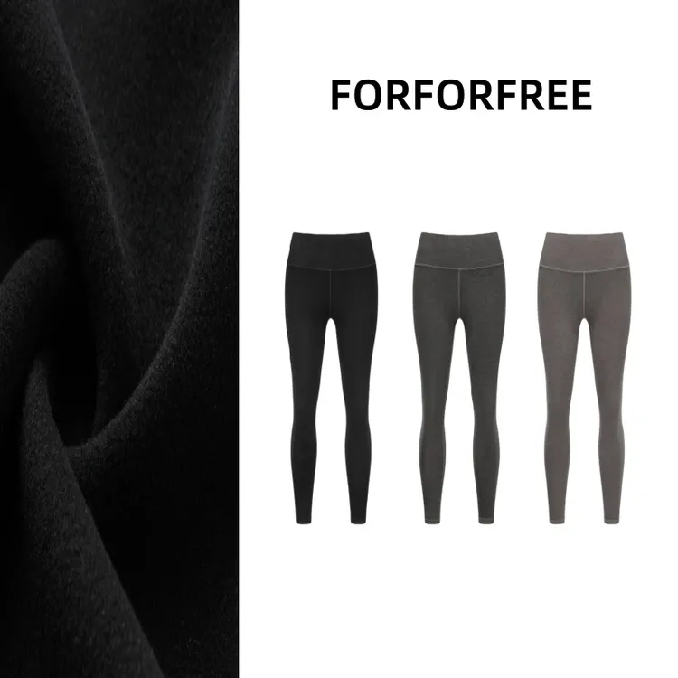 FOR FOR FREE-坐飞机不想脱的舒服的奶奶都能穿的双面磨毛打底裤