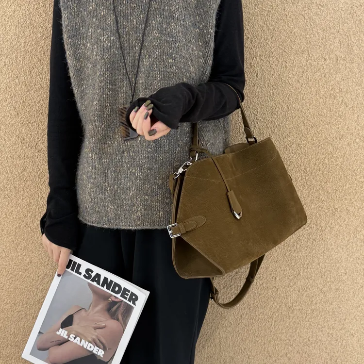 ZEUGEE【不被定义托特包】小众手提单肩斜挎包 真皮简约时尚百搭