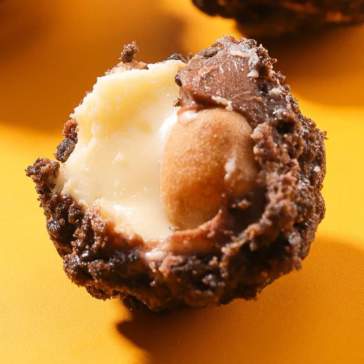 爆浆曲奇小丸子零食品小吃解馋U