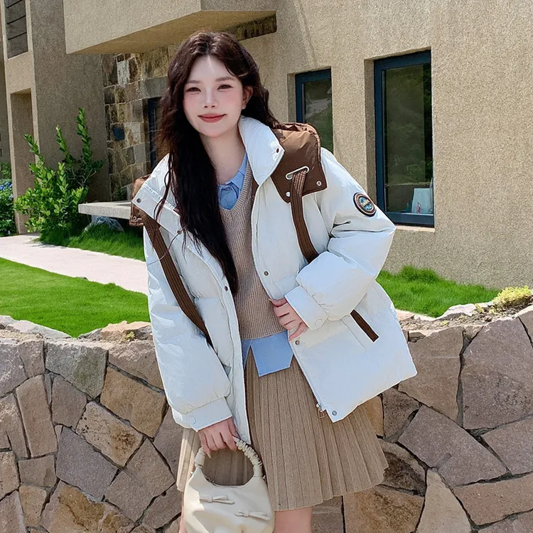 2025加肥加大码羽绒服女200斤胖mm中长款300斤情侣特大码羽绒服潮