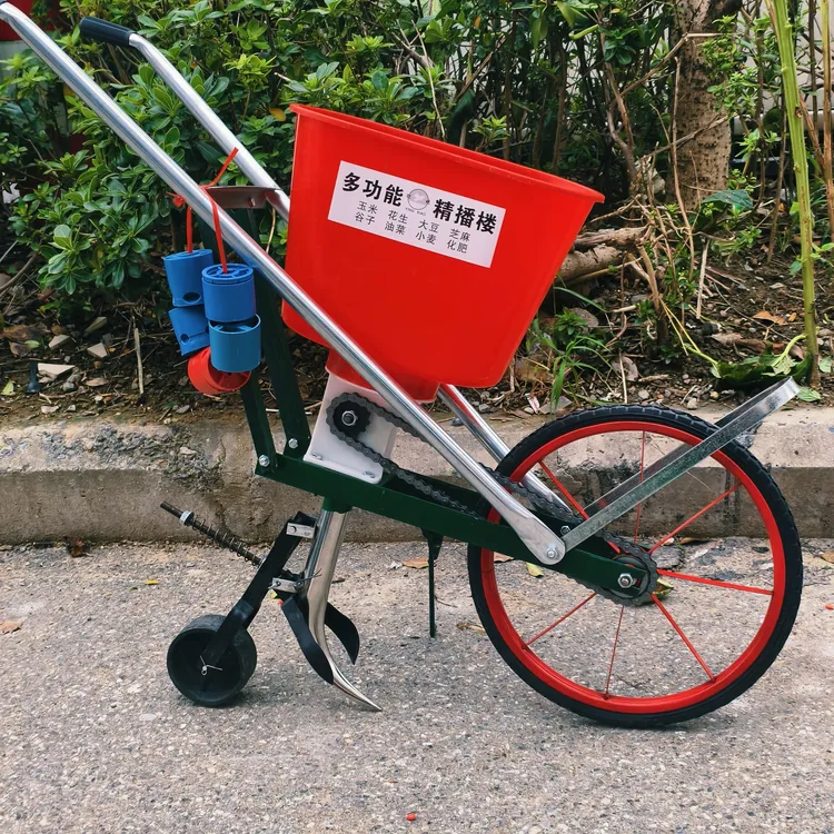 专款专用多功能升级加压土轮播种机播种追肥神器