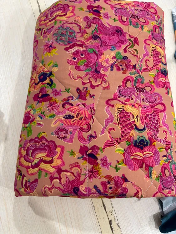 宽幅人造棉布料可裁剪用于家居服夏凉被盖毯等